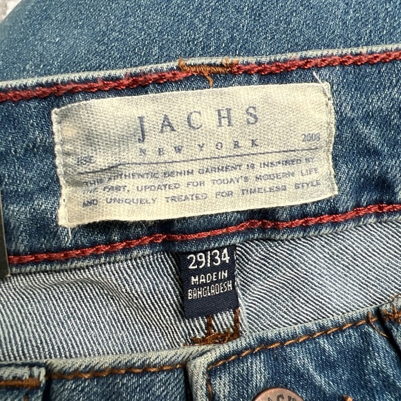 Jachs‎ New York Straight Fit Blue Jeans - Picture 5 of 6